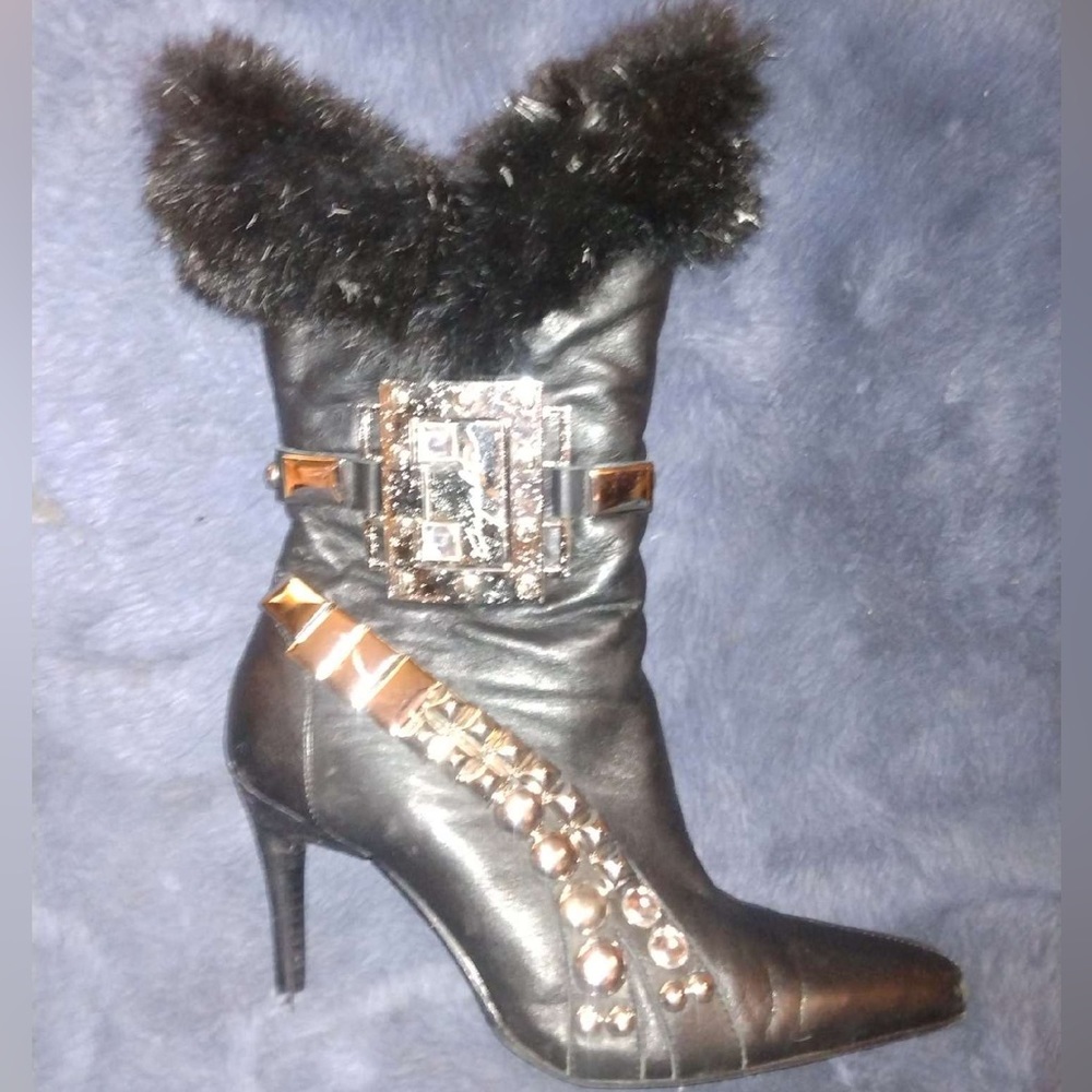 Capelta Fur Heeled Boots